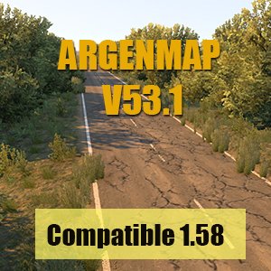 Argenmap V53.1 - ETS2 1.58